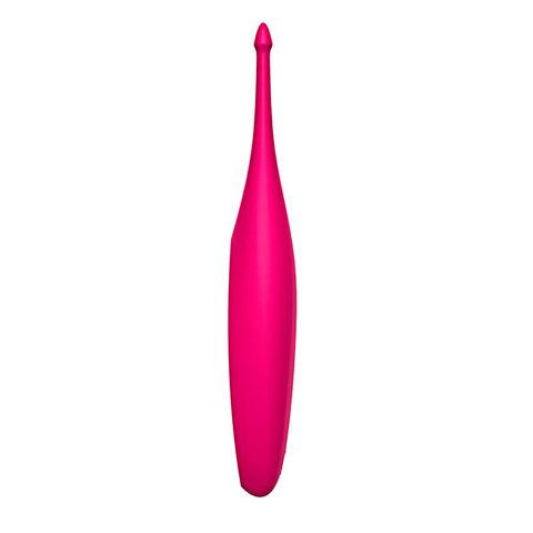 Satisfyer Twirling Fun Rechargeable Tip Vibrator - Magenta