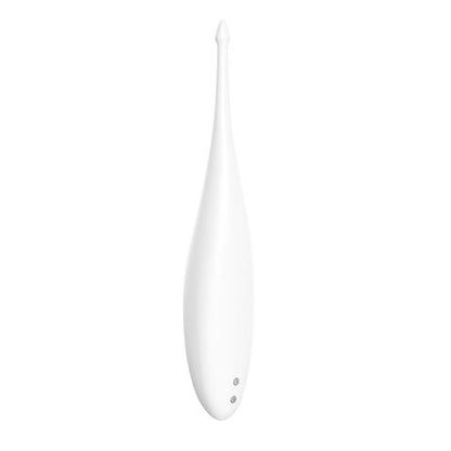 Satisfyer Twirling Fun Rechargeable Tip Vibrator - White