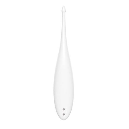 Satisfyer Twirling Fun Rechargeable Tip Vibrator - White