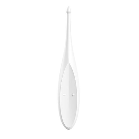 Satisfyer Twirling Fun Rechargeable Tip Vibrator - White