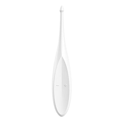 Satisfyer Twirling Fun Rechargeable Tip Vibrator - White