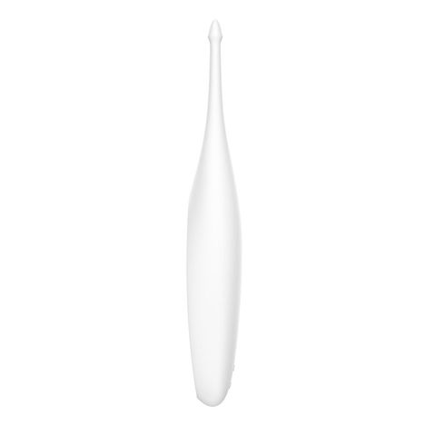 Satisfyer Twirling Fun Rechargeable Tip Vibrator - White