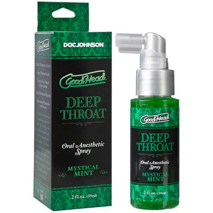 Doc Johnson GoodHead Deep Throat Oral Anesthetic Spray 59ml - Mint