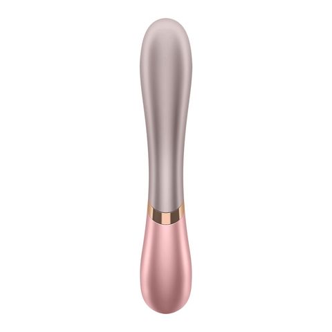 Satisfyer Hot Lover Rechargeable Rabbit Vibrator with App Control - Pink