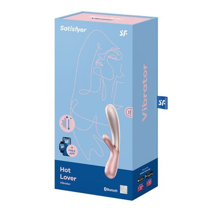 Satisfyer Hot Lover Rechargeable Rabbit Vibrator with App Control - Pink