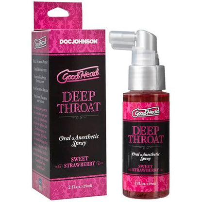 Doc Johnson GoodHead Deep Throat Oral Anesthetic Spray 59ml - Strawberry