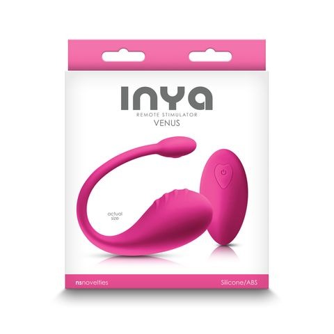 NS Novelties INYA Venus Rechargeable Remote Stimulator - Pink