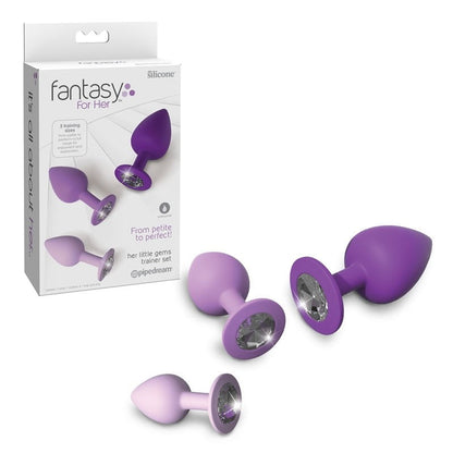 Pipedream Fantasy For Her - Her Little Gems Anal Trainer Set