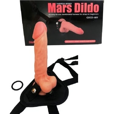 QSCD-001 Harness Series Mars Dildo Strap-On - Light