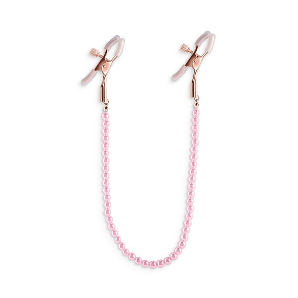 NS Novelties DC1 Bound Nipple Clamps - Pink