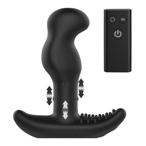 Nexus G-Stroker Rechargeable Unisex Remote Control Massager with Unique Stroker Beads