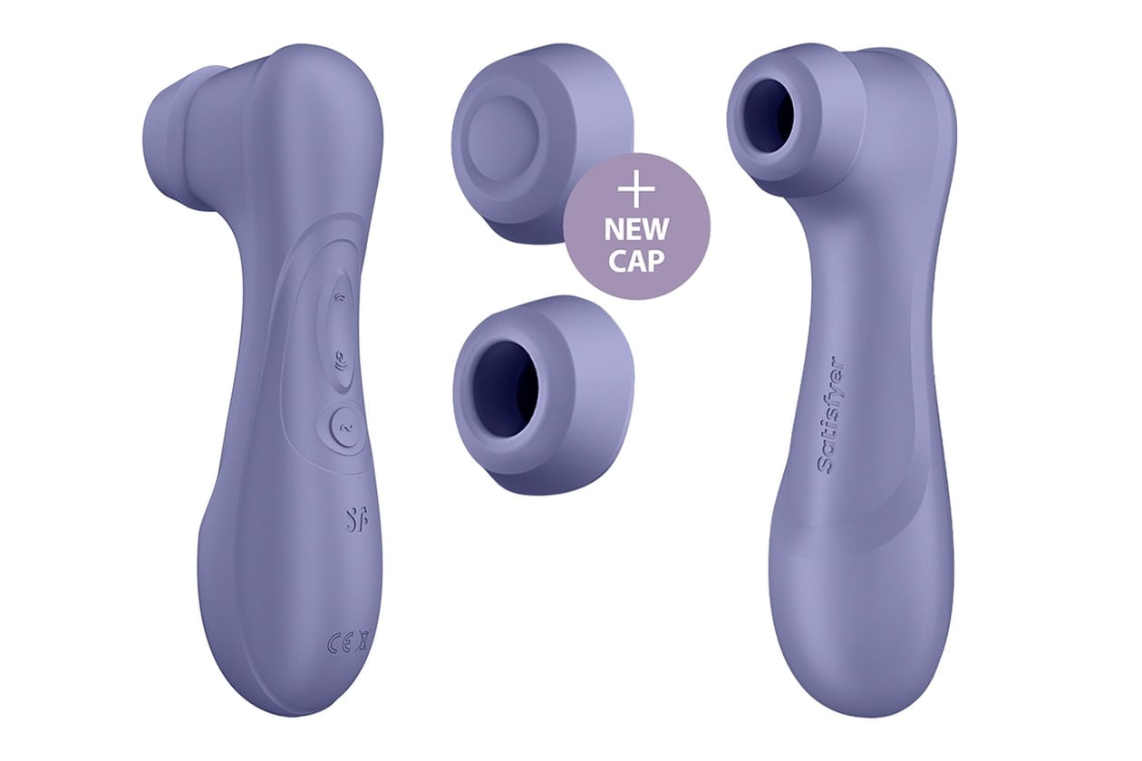 Satisfyer Pro 2 Generation 3 Rechargeable Double Air Pulse Clitoral Stimulator + Vibration - Lilac