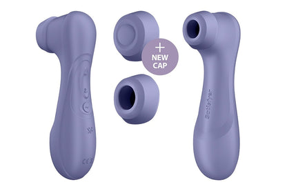 Satisfyer Pro 2 Generation 3 Rechargeable Double Air Pulse Clitoral Stimulator + Vibration - Lilac