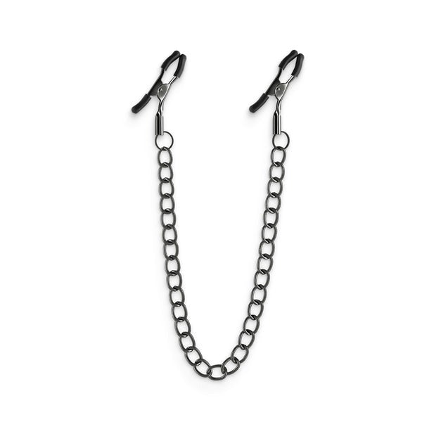 NS Novelties DC2 Bound Nipple Clamps - Gunmetal