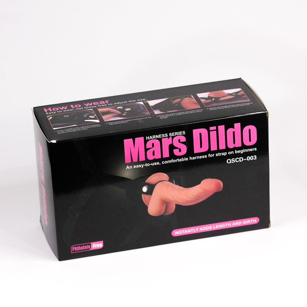 QSCD-003 Harness Series Mars Dildo Strap-On - Light