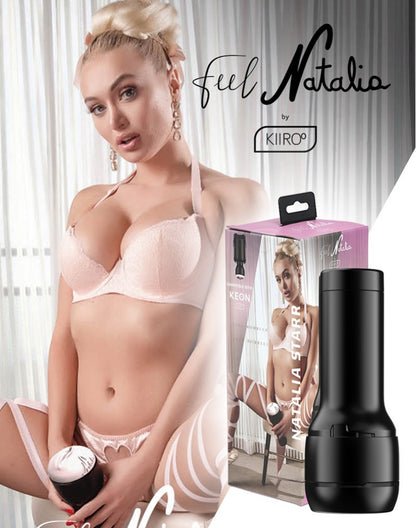 Kiiroo FeelNatalia Male Masturbator - Natalia Starr