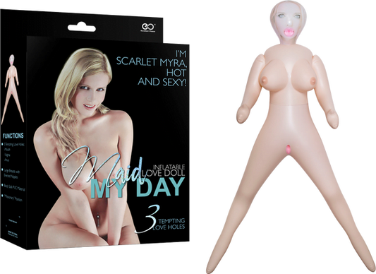 NMC Maid My Day Inflatable Love Doll – Scarlet Myra