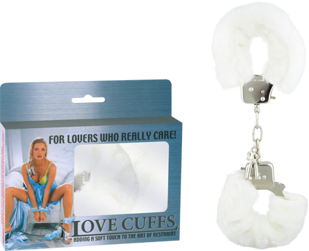 NMC Fluffy Love Cuffs - White