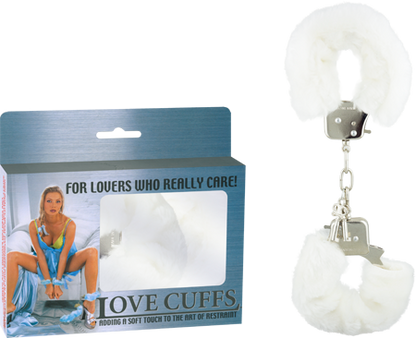 NMC Fluffy Love Cuffs - White