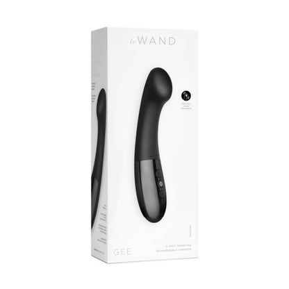 Le Wand Gee G-Spot Targeting Rechargeable Vibrator - Black