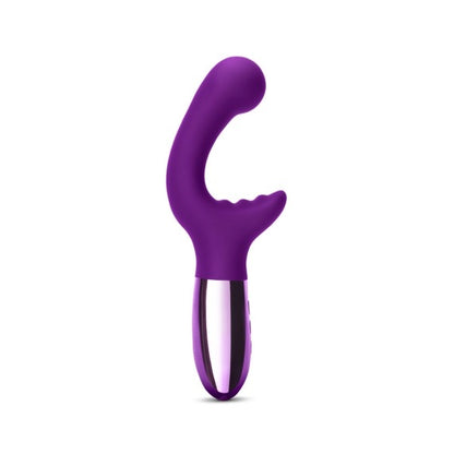 LE WAND CHROME XO G-Spot Vibrator - Dark Cherry