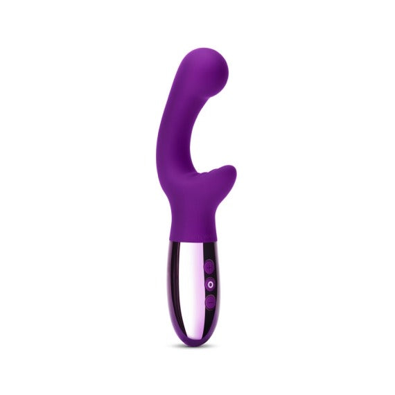 LE WAND CHROME XO G-Spot Vibrator - Dark Cherry