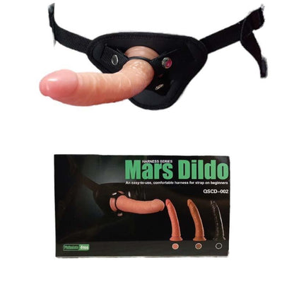 QSCD-002 Harness Series Mars Dildo Strap-On - Light