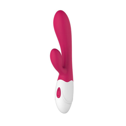 Velvetine Ruby Rechargeable Rabbit Vibrator - Pink