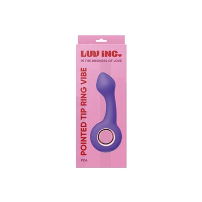 Luv Inc. Pointed Tip Ring Vibe - Purple