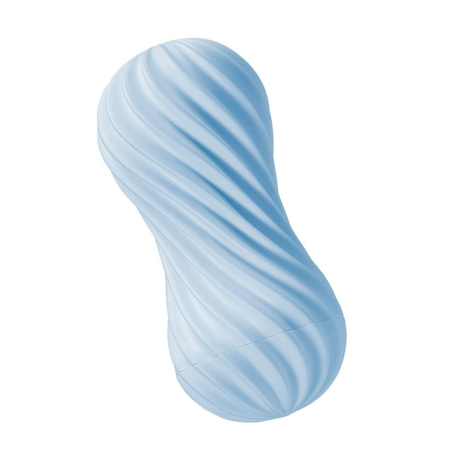 Tenga Flex Flexible Spiraling Sensations - Bubbly Blue