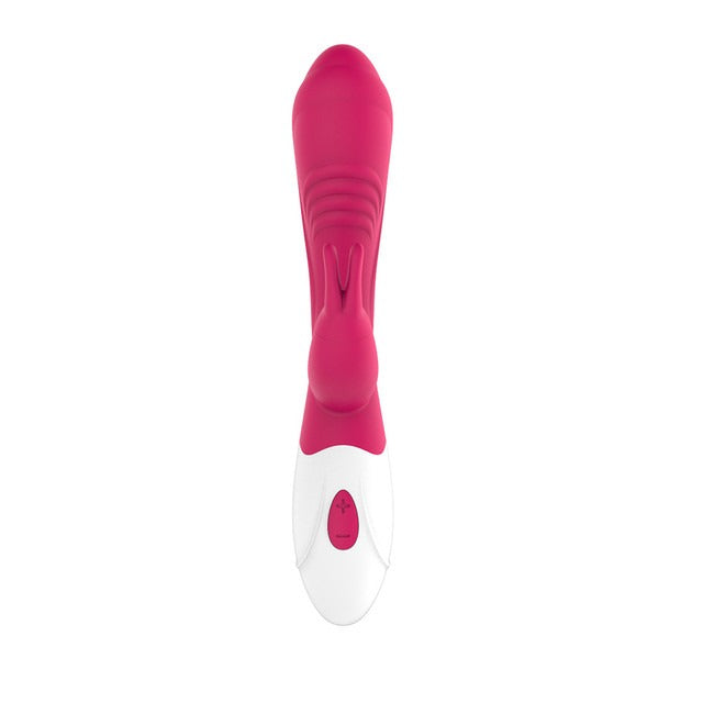 Velvetine Roma Rechargeable Rabbit Vibrator - Pink