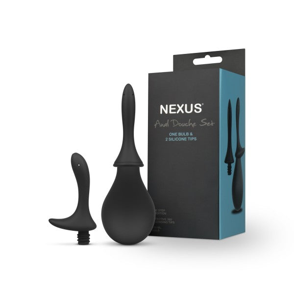 Nexus Intimate Pro Anal Douche Set w Prostate Nozzle