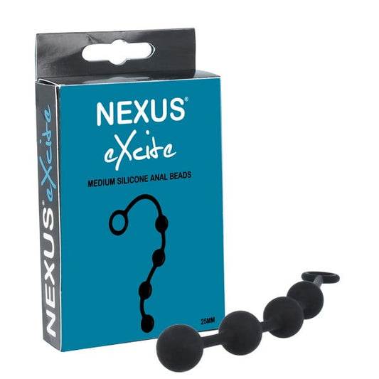 Nexus Excite Medium 25mm Silicone Anal Beads