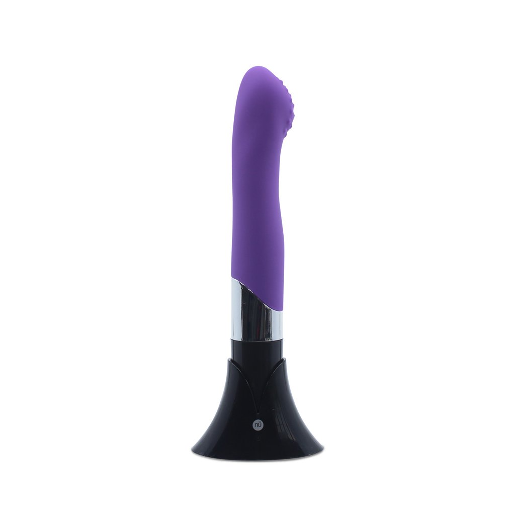 Nu Sensuelle Pearl G-Spot Vibrator with Unique Massaging Pearl Tip - Purple