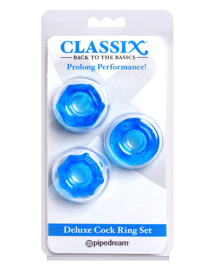 Pipedream Classix Deluxe Cock Ring Set