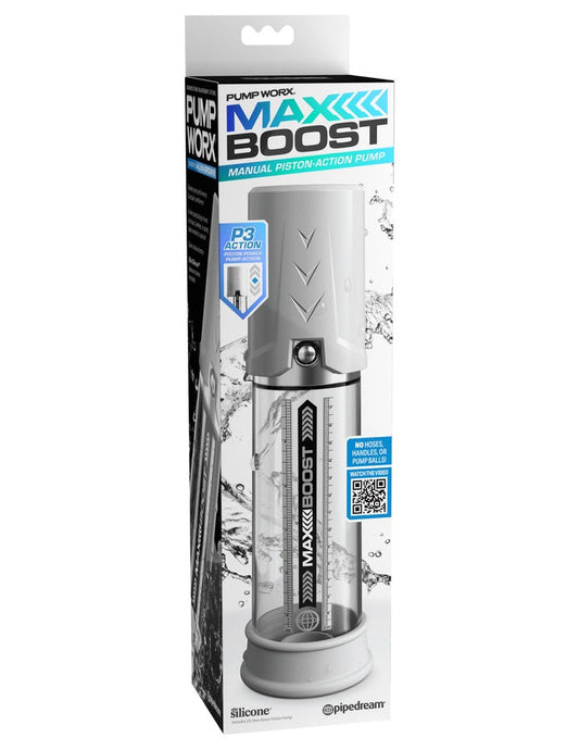 Pipedream Pump Worx Max Boost - White