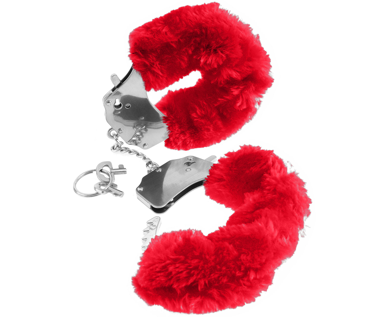 Pipedream Fetish Fantasy Series Original Furry Cuffs - Red