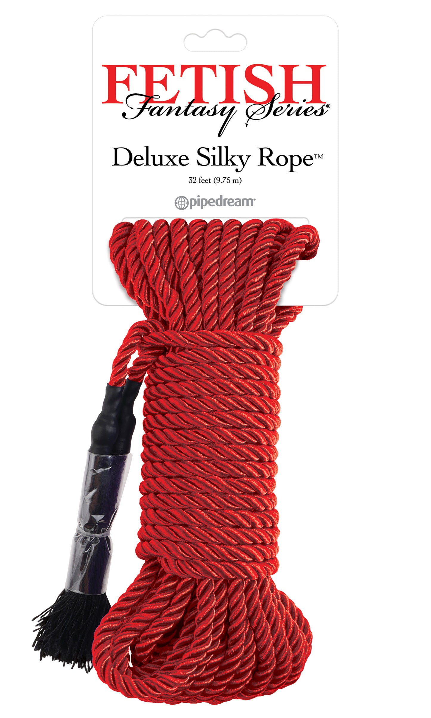 Pipedream Fetish Fantasy Series Deluxe Silky Rope - Red