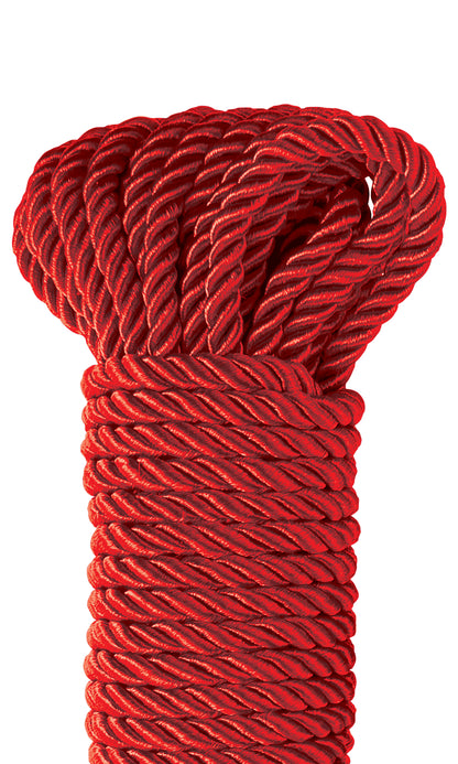 Pipedream Fetish Fantasy Series Deluxe Silky Rope - Red