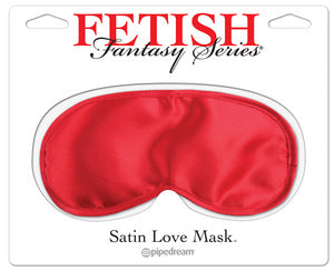 Pipedream Fetish Fantasy Series Satin Love Mask - Red