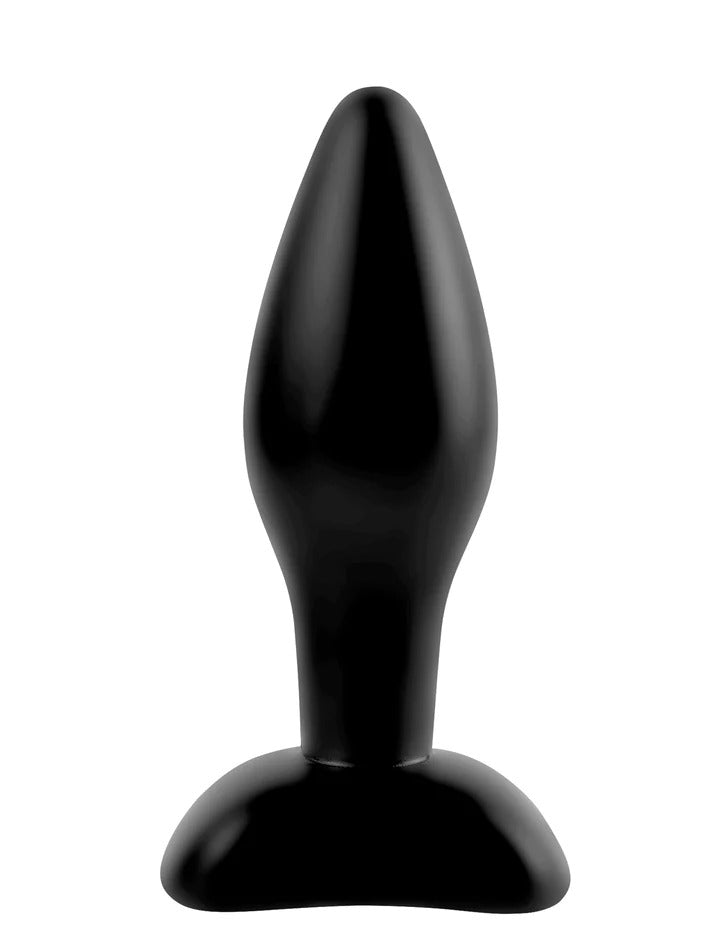 Pipedream Anal Fantasy Collection Small Silicone Plug - Black