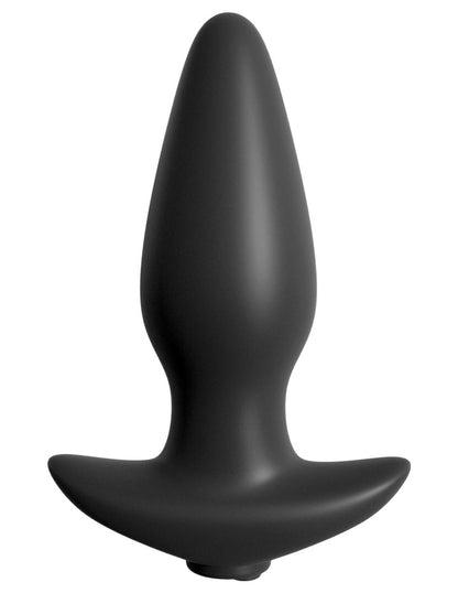 Pipedream Anal Fantasy Collection Vibrating Remote Control Silicone Plug - Black