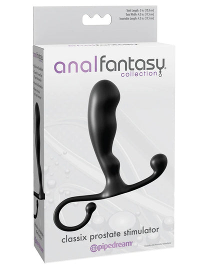 Pipedream Anal Fantasy Collection Classix Prostate Stimulator Plug - Black