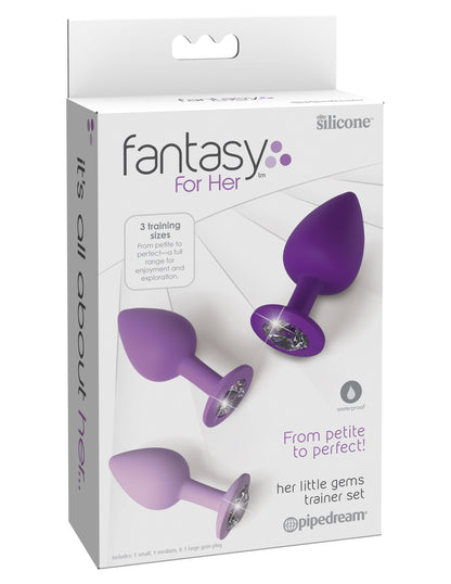 Pipedream Fantasy For Her - Her Little Gems Anal Trainer Set