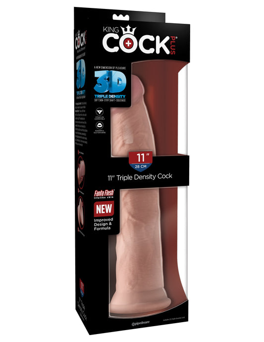 Pipedream King Cock Plus 11" Triple Density Cock