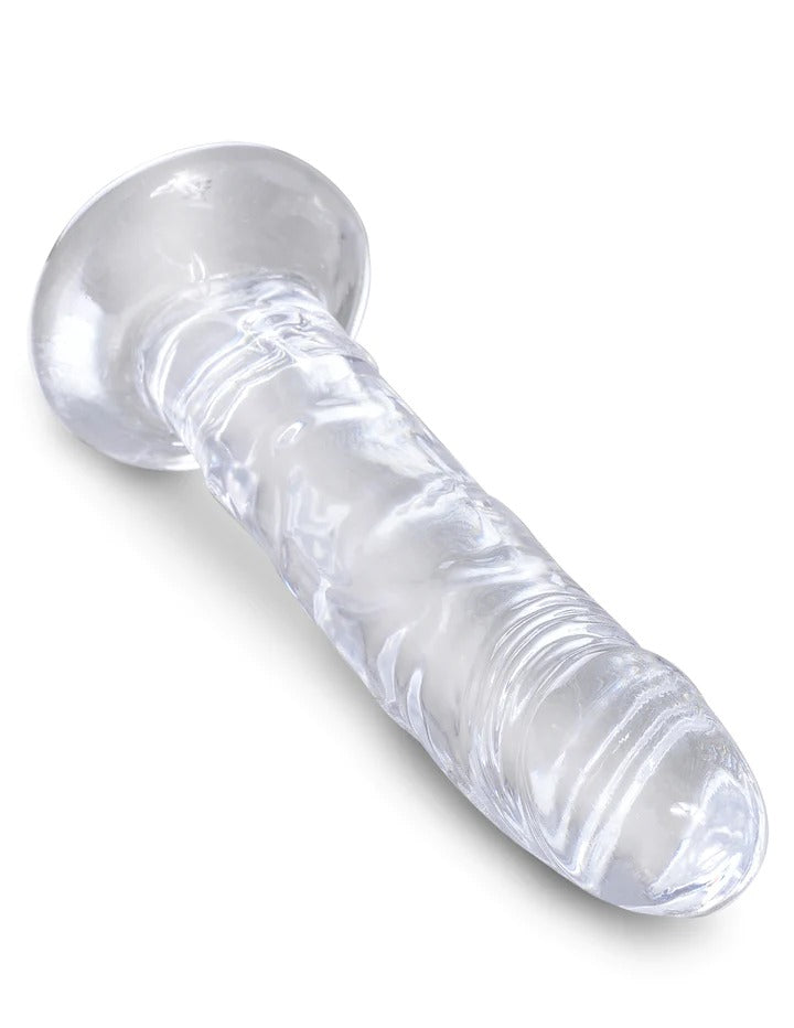 Pipedream King Cock Clear 6" Cock - Clear