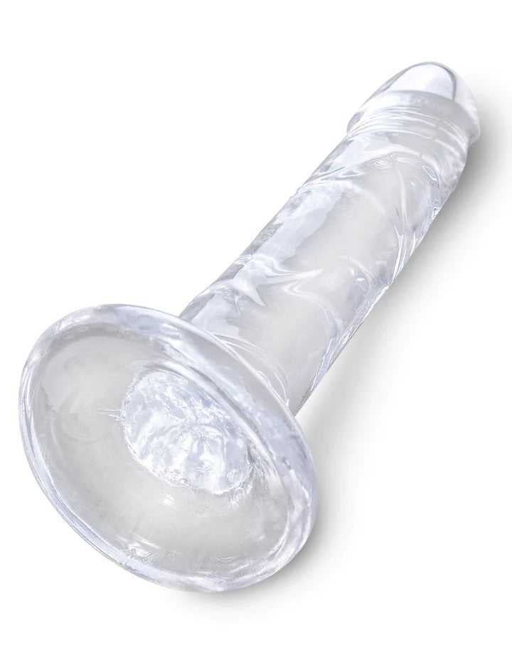 Pipedream King Cock Clear 6" Cock - Clear