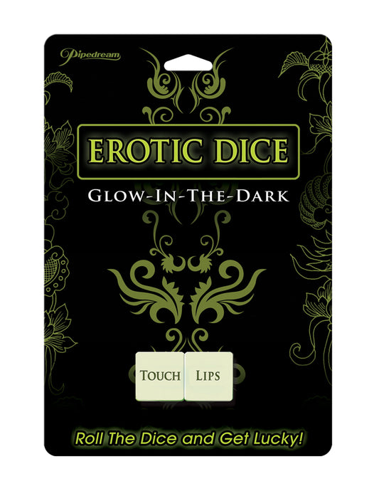 Pipedream Erotic Glow-In-The-Dark Dice