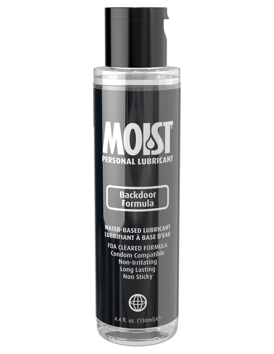 Pipedream Moist Personal Lubricant Water-Based Backdoor Formula 130ml