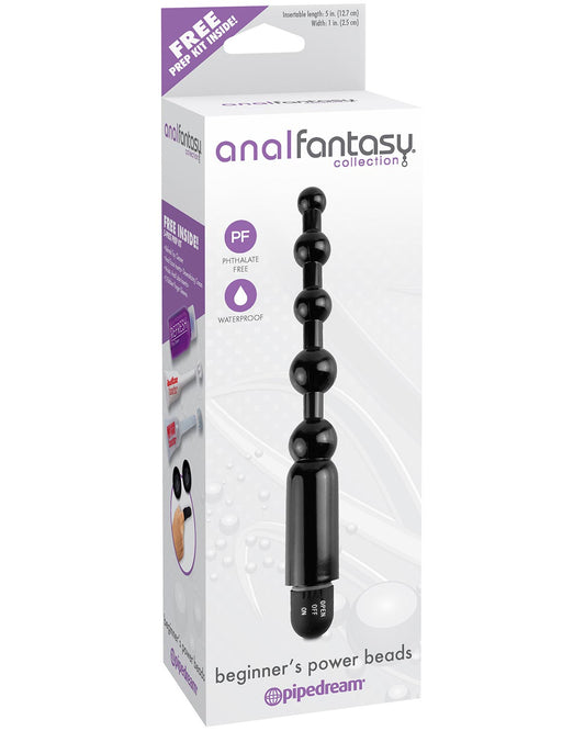 Pipedream Anal Fantasy Collection Vibrating Beginner's Power Beads